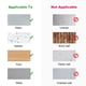 thumbnail image 4 of Eigraketly 10 unids/set cinta adhesiva de doble cara fuerte adherencia para versátil almohadillas adhesivas de doble cara Artesanía, 4 of 6