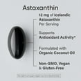 thumbnail image 3 of Triple Strength Vegan Astaxanthin from Algae - Non-GMO w/ Coconut Oil - 60 Count, 3 of 8