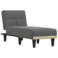 thumbnail image 6 of vidaXL Chaise Longue Chair Reclining Chaise Sofa for Living Room Office Velvet, 6 of 20