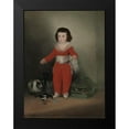 thumbnail image 2 of Goya, Francisco 12x14 Black Modern Framed Museum Art Print Titled - Manuel Osorio Manrique de Zuniga, 2 of 5