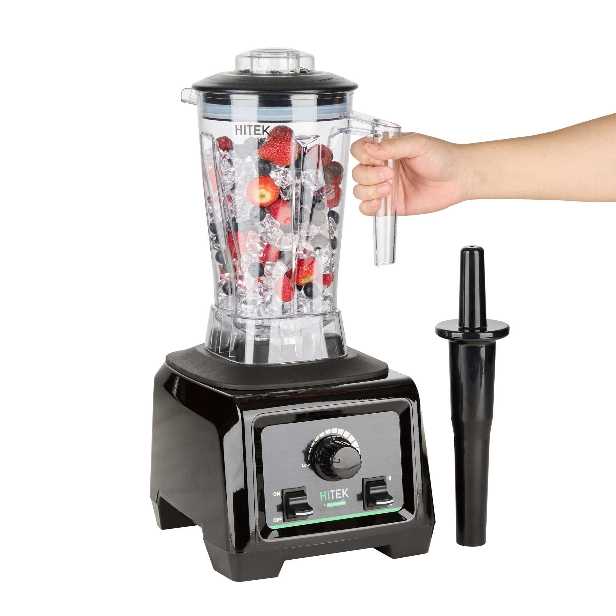 Restaurantware-Hi Tek 3 HP Commercial Blender, 1 Variable Speed Heavy-Duty Blender - 64-Ounce Tritan Jar, Toggle Control, White Plastic, Industrial, 3 HP Motor