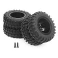 thumbnail image 2 of Gupbes 1/10 Wheel Tire, RC Rear Tires 2Pcs Durable For RC Accessories For WPL D12 1/10 RC Trucks, 2 of 8
