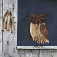 thumbnail image 7 of Wood Bird Figurine Home Decor Accent, Rustic Bird Statue Tabletop Decoration Owl Decor for Living Room Bedroom Office Decoration, Abstract Bird Figurine Spring Summer Autumn Decor (Rust Color B), 7 of 7