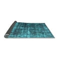 thumbnail image 2 of Ahgly Company Indoor Square Abstract Light Blue Contemporary Area Rugs, 6' Square, 2 of 4