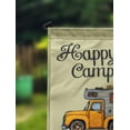thumbnail image 2 of Printtoo Tan Happy Campers Retro Class C Motorhome Personalized Camping Flags For Campers Double SidedFlagCampsiteFlagOutdoor Garden Sign, 2 of 4