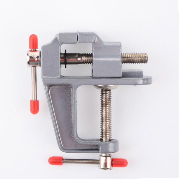 Mini Table Vice Aluminium Alloy Screw Bench Vise for Craft Mould Fixed Tool JD 