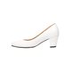 thumbnail image 3 of ZAPATILLAS TACONES VESTIR LEON DAMA MUJER BLANCO PIEL CABRA737 LEON 737, 3 of 3