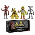thumbnail image 2 of 4pcs/Set Fnaf At Five Nights Security Breach Action Figures Bonnie Foxy Toy 5 Fazbear Bear Game Model Doll Kids Toy For Gift, 2 of 2