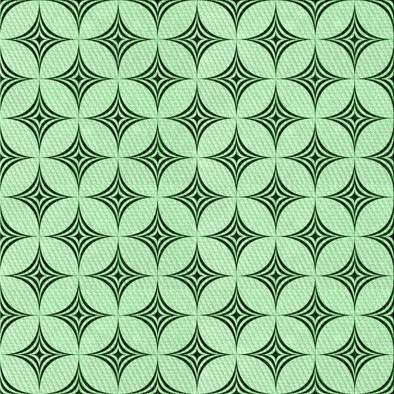 Ahgly Company Machine Washable Indoor Square Transitional Mint Green Area Rugs, 6' Square