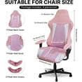 thumbnail image 2 of Gaming Chair Covers, Computer Office Chair Slipcovers Stretchable Elastic Washable (Pink), 2 of 6