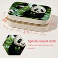thumbnail image 5 of Panda Velvet Portable Travel Organizer with Removable Compartment - Gift with Bracelet Holder, Jewelry Box, and Jewelry Organizer, 5 of 7