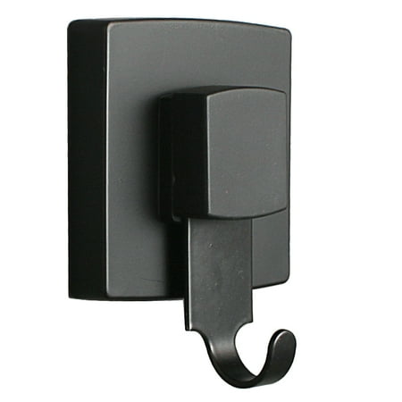 

1pc Non-punching Kitchen Suck Cup Hook Traceless Wall Hanging Hook (Black)
