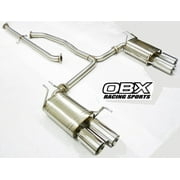 OBX Catback Exhaust Fitment For 2009 thru 2014 Acura TL Base FWD