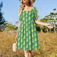 thumbnail image 3 of Banana Boats Sleeveless Dress Aesthetic clothing Elegant gown, 3 of 7