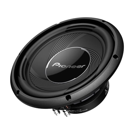 Pioneer TS-A25S4 10" - 1200 W Max Power, Single 4-ohm Voice Coil, IMPP™ cone, Single 4Ω Voice Coil -
