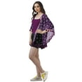 thumbnail image 3 of Moomaya Printed Beach Clothes For Women Tassel Shrug Swim Cover Up Cardigan, 3 of 5