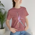 thumbnail image 2 of Ice skating t-shirt, Figure skating tee, Winter sports tee, Skate lover tee, 2 of 2