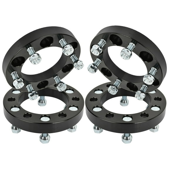 6x139.7mm to 6x139.7mm Wheel Spacers Adapters Fit for Tacoma 4Runner Tundra FJ Land Cruiser Black, Not Hubcentric