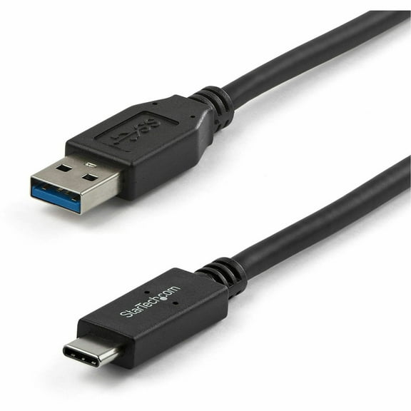 StarTech.com USB31AC1M USB to USB C Cable - 3 ft / 1m - 10 Gbps - USB-C to USB-A - USB 2.0 Cable - USB Type C