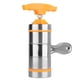 thumbnail image 3 of Máquina de fideos, máquina de fideos manual de acero inoxidable con 7 cabezales de molde, para hacer fideos en restaurantes familiares, 3 of 5