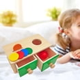 thumbnail image 4 of Montessori Toys Sorting Educational Developmental Wooden Parent Child Interaction Drawer Toy Coin Birthday Toy for Birthday Home Boys Baoblaze juguetes montessori, 4 of 8