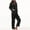 Black, variant on Azrian Womens Pajamas,Women's Casual Homewear Long-Sleeve Tops Trousers Color Night Pajamas Suits Size,Pink on