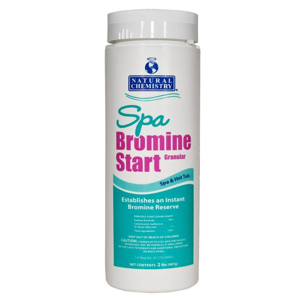 Natural Chemistry 04108 Hot Tub Spa Chemical Granular Bromine Start 2
