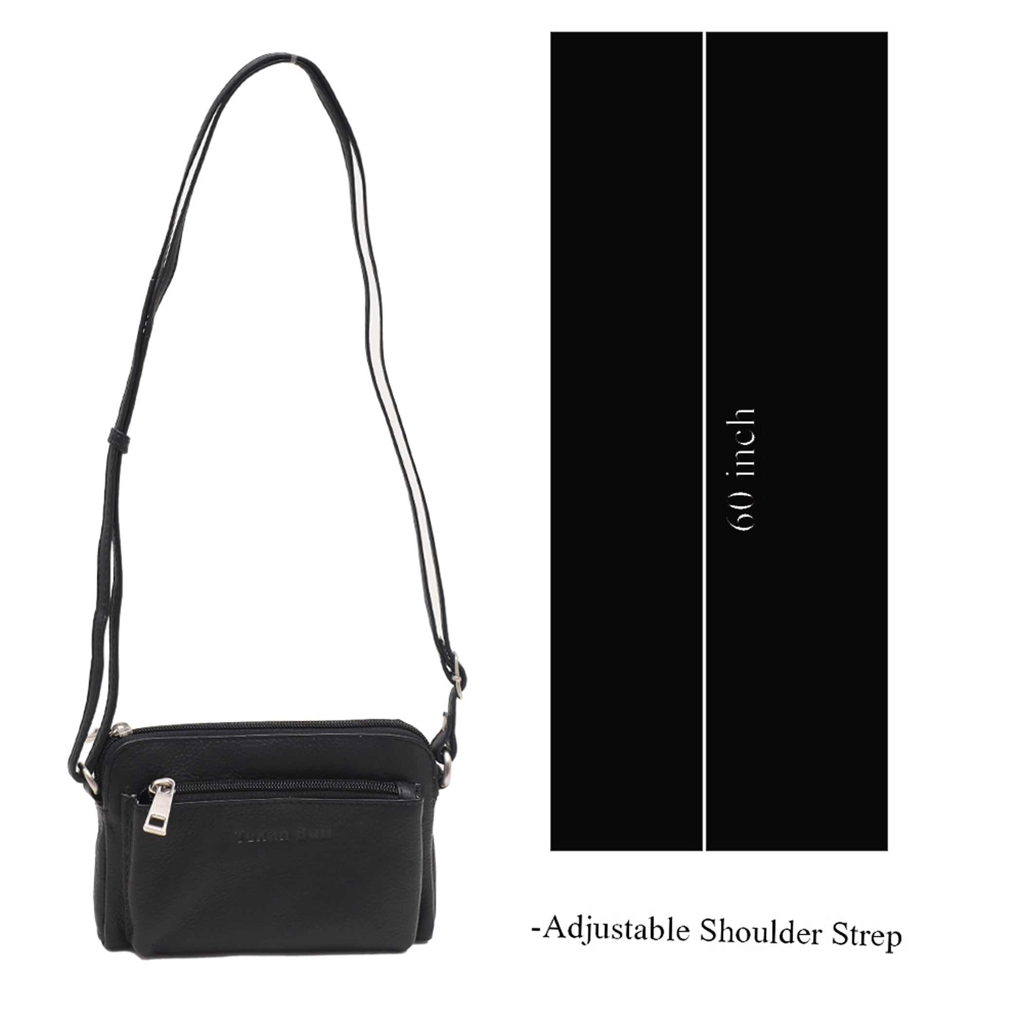 Leather Crossbody Bags For Women-Shoulder Strap Women Purses Travel Handbags