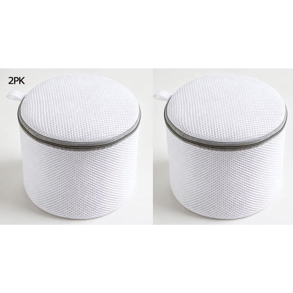 Mainstays, Sac de Lavage pour Soutien-Gorge 2 pièces, Conçu pour le Lavage afin de Réduire les Dommages, Sans Déformation, Sac Réutilisable pour Machine à Laver