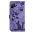 thumbnail image 6 of Wallet Case Designed for Samsung Galaxy A13 4G for Women,Flip Folio Cover with Butterfly Embossed PU Leather Kickstand Credit Card Holder Slots Magnetic Wrist Strap Phone Case, Purple, 6 of 13