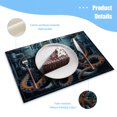 thumbnail image 3 of BaHomeck placemats Set of 4 Massive Octopus Stands In The Factory Cotton Linen rectangle Placemats for Kitchen Dining Table Indoor,Outdoor,18*12inch, 3 of 4