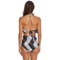 thumbnail image 4 of Ckdifva Black and White Grids Womens High Waisted Bikini Set Two Piece Swimsuit Bathing Suits, 4 of 5
