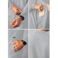thumbnail image 4 of Adar Addition Scrubs for Men - Zippered Bomber Scrub Jacket - A6206 - Silver Gray - XS, 4 of 8