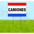 thumbnail image 1 of Camiones (18" x 24") Yard Sign, Includes Metal Step Stake, 1 of 6