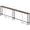 86.6inch/Rustic Brown, variant on Amadwell 118.1" Console Table, 5.9 Inch Narrow Sofa Table, with Power Ports, Behind Couch Table for Living Room Entryway Hallway Bedroom, Small Spaces, Rustic Brown