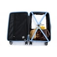 thumbnail image 6 of Travel Luggage 3 Sets with Spinner Wheels, Lightweight Suitcase with 2 Hooks, Hardshell Suitcase with TSA Lock Lightweight(21/25/29) for Travel and Storage, 6 of 8