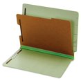 thumbnail image 1 of Pendaflex Pressboard End-Tab Classification Folders, Letter Size, 1 Divider, 1.75" Expansion, Light Green, Straight Cut, 10/BX (23214), 1 of 4