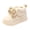 Beige, variant on Winter Boots for Women Waterproof Snow Boots Fuzzy Drop Winter Shoes Slip On Ankle Booties for Outdoor Walking