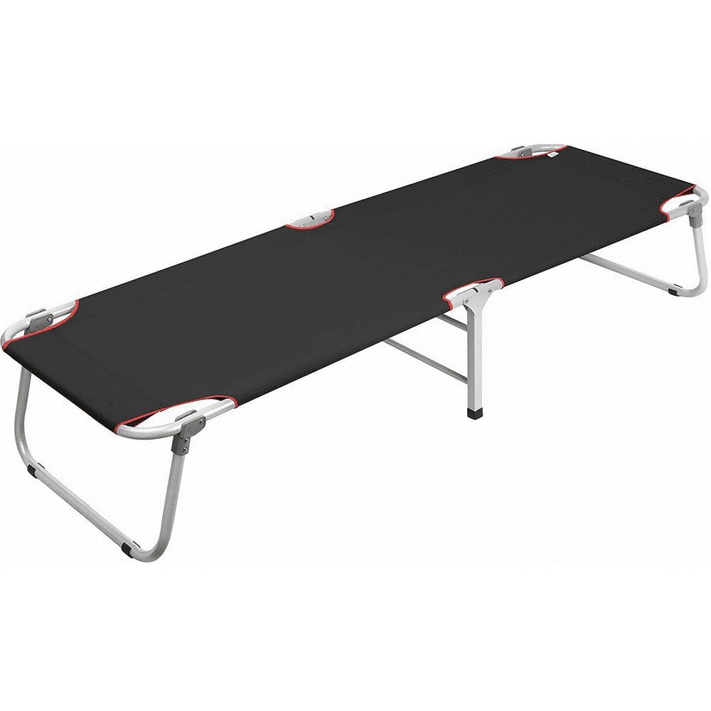 Magshion Portable Military Fold Up Camping Bed Cot + Free Storage Bag