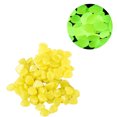 thumbnail image 4 of 100 Piezas Guijarros Reutilizables Que Brillan en para Paisajismo Al Aire Libre () Amarillo, 4 of 4