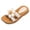 White, variant on Toddler Girls Sandals Cute Flower Square Open Toe Slip on Flat Shoes Dress Summer Casual Slides Footwear Light Pink 13 Little Kid