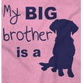 thumbnail image 2 of My Big Brother is a Dog Pet Lover Romper Boys or Girls Infant Baby Brisco Brands 6M, 2 of 6