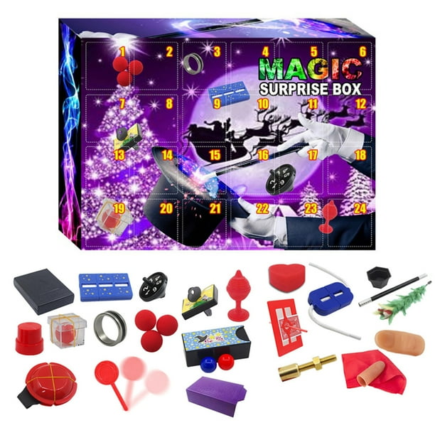 Juego Mágico De Navidad Para Niños, Caja Ciega De Trucos De Juguete, Increíbles Accesorios Para Trucos Mágicos Para Niños, Juguete Mágico Adecuado Para Niños De 6 Años matsuzay HA038176-00