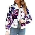 thumbnail image 2 of Neewe Womens Oversized Jackets Fall Fashion Coats Winter Outfits Clothes Y2k Tops, 2 of 5