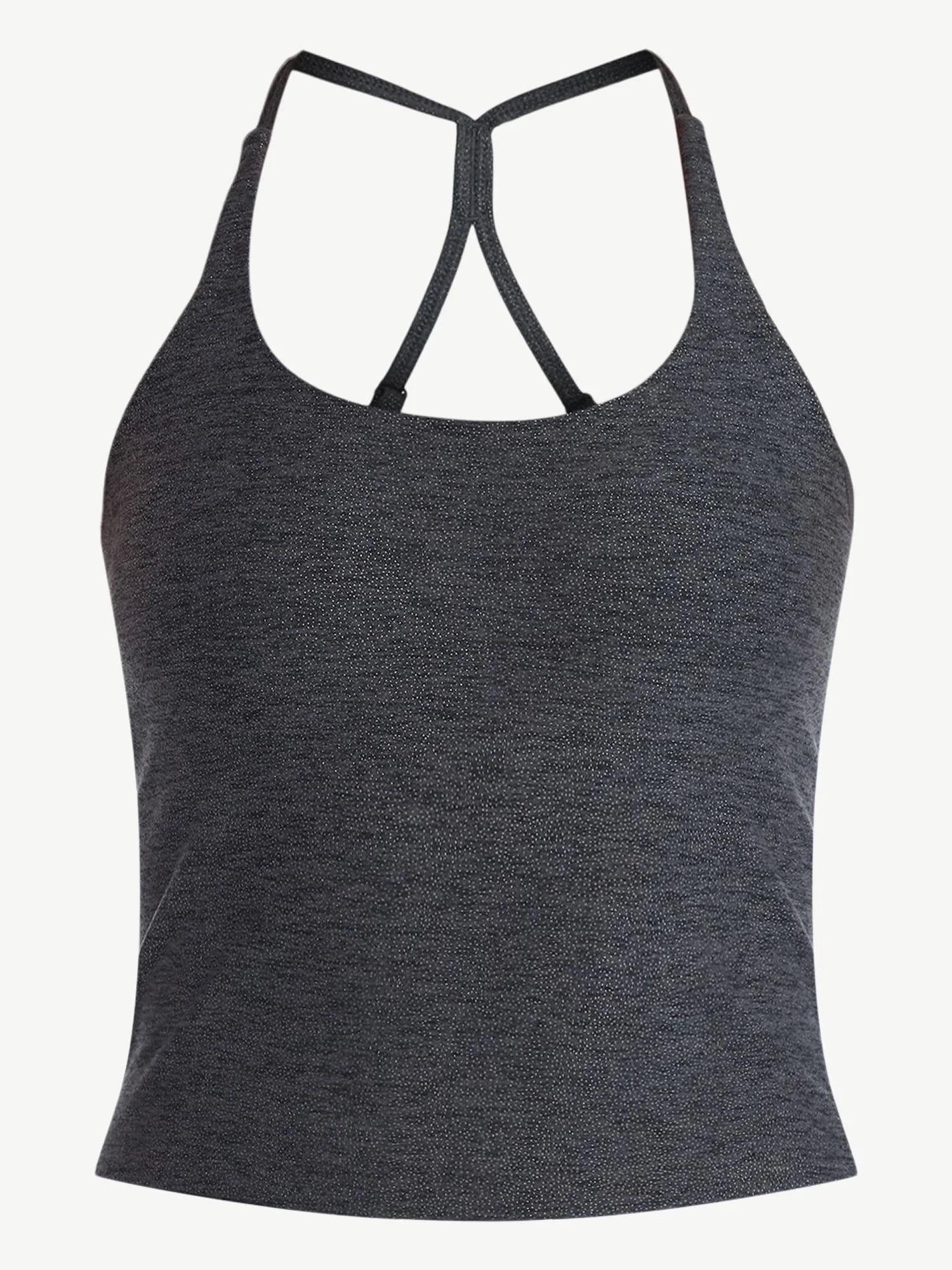 Avia Women's and Women's Plus ButterCore Foil Sports Bra Tank Top, Sizes XS-4X