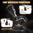 thumbnail image 4 of BUPPLEE Ergonomic High Back Gaming Chair, 360 Degree Swivel Height Adjustable Gaming Chair, 4 of 9