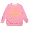 thumbnail image 4 of RMGVDSD Girls Casual Letter Print Crewneck Sweatshirts Long Sleeve Pullover Cozy Sweatshirt Soft Comfortable Fashion Tops Fall Clothes Trendy Sweatshirt 5-6 Years, 4 of 4