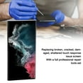 thumbnail image 3 of Screen Replacement for Galaxy S22 Ultra, 6.7 Inch LCD Display Touch Digitizer Assembly with Frame, Touch Digitizer Display Screen Assembly with Tools for S22 Ultra, 3 of 7