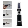 thumbnail image 4 of Riwesomey Fluid Refractometer Portable Adjustable Concentration Meter Professional Measuring Handheld Tool Lightweight Anti-skidding Medidores de medidas dimensionales No.2, 4 of 6