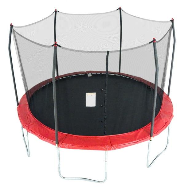 Skywalker Trampolines 12' Trampoline, with Safety Enclosure, Red